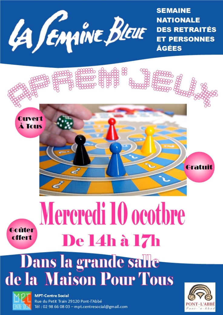 affiche semaine bleue