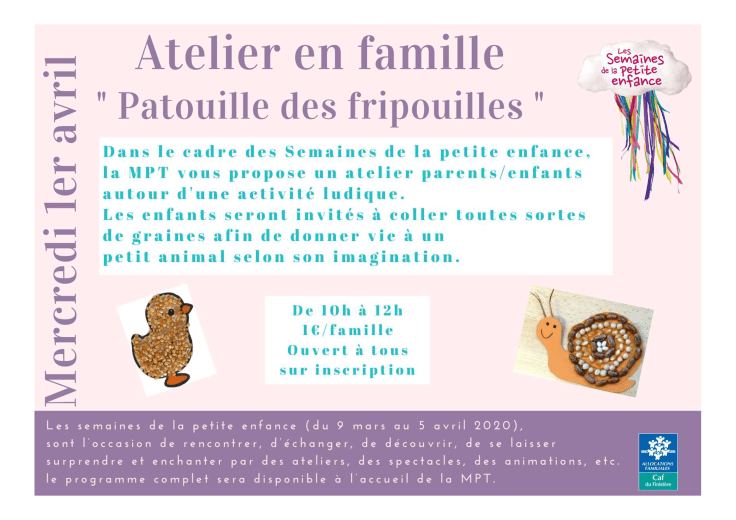Programme MPT-Pl'A - Hiver Printemps 2020-P&amp;F-Graines