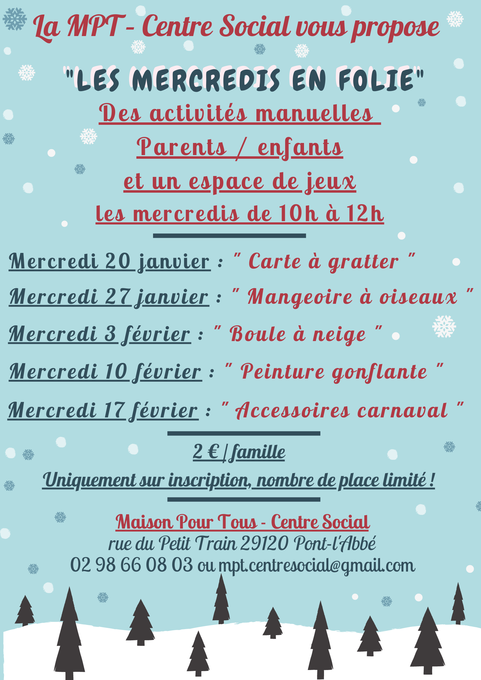 Affiche les mercredis en folie(1)